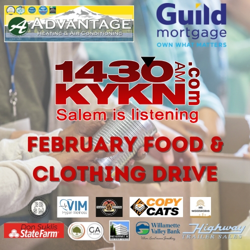KYKN Food and Clothing Drive